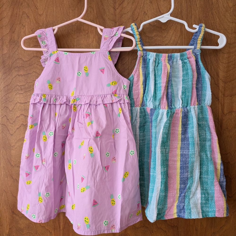 Cat and Jack Toddler Summer Dresses With POCKETS